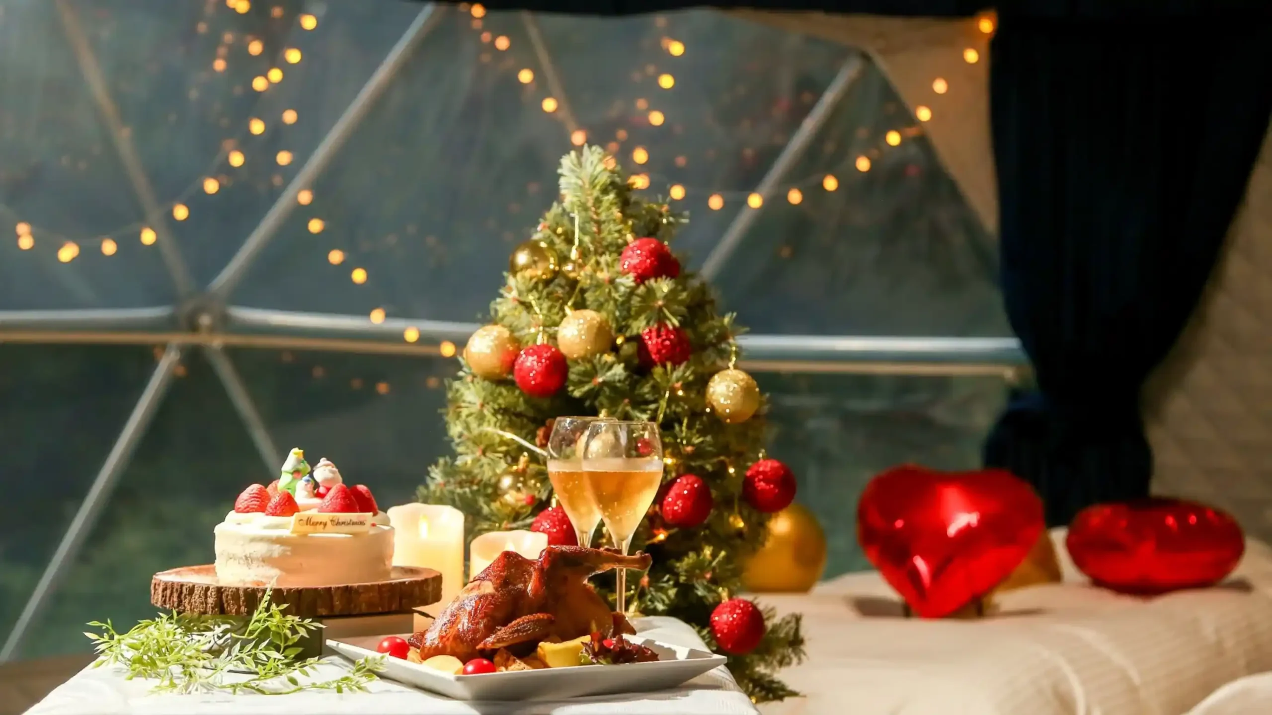 福井県でクリスマスを楽しむイメージ画像