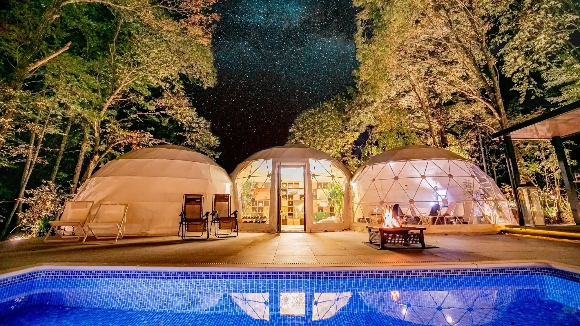 「中津川グランピング「森の空」」の画像