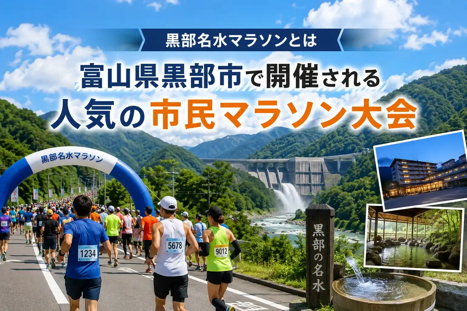 黒部名水マラソンのイメージ画像