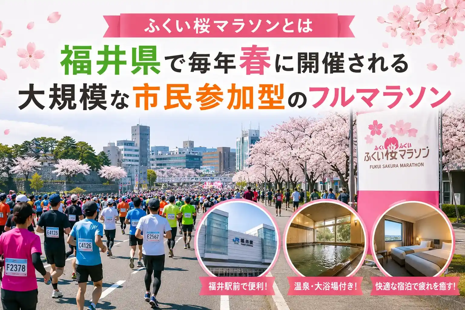 ふくい桜マラソンのイメージ画像